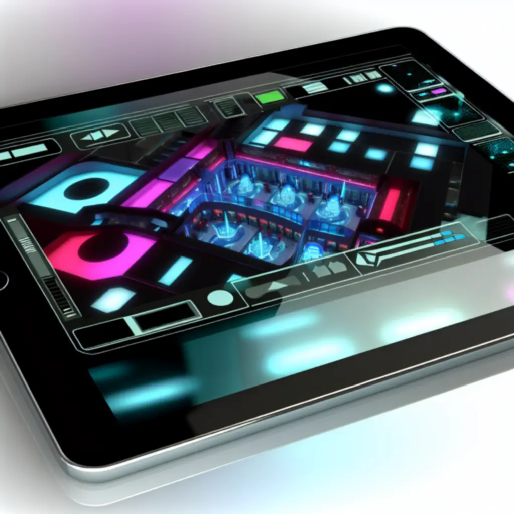 Podgląd wirtualnego spaceru po futurystycznym kasynie